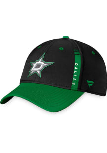 Dallas Stars Mens Black 2022 Authentic Pro Draft Flex Flex Hat