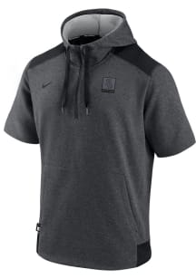 Nike Chicago White Sox Charcoal DRY FLUX Short Sleeve Hoods
