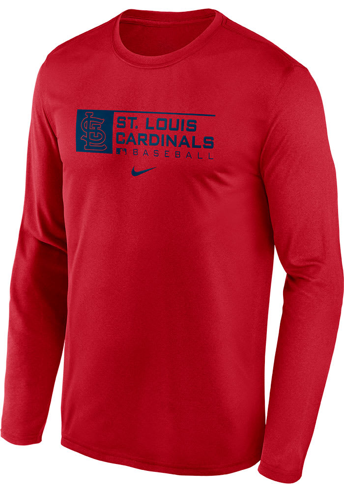 Nike Dri-FIT Team Legend (MLB St. Louis Cardinals) Men's Long-Sleeve T-Shirt