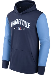Nike Chicago Cubs Mens Navy Blue CITY CONNECT Hood
