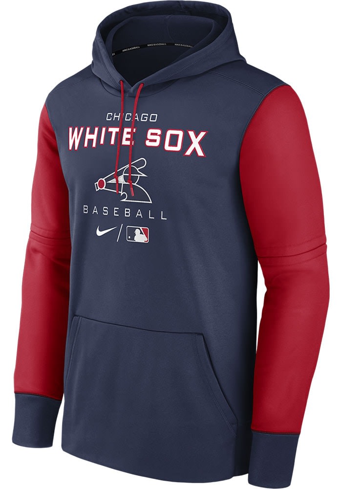 47 Brand Navy Boston Red Sox Trifecta Shortstop Pullover Hoodie