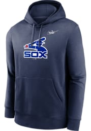 Nike Chicago White Sox Mens Navy Blue COOP LOGO CLUB Long Sleeve Hoodie