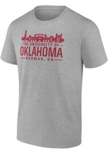 Oklahoma Sooners Grey Favorite Tradition Short Sleeve T Shirt