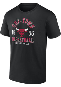 Chicago Bulls Black The Extras Short Sleeve T Shirt