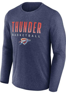 Oklahoma City Thunder Navy Blue Where Legends Play Long Sleeve T-Shirt