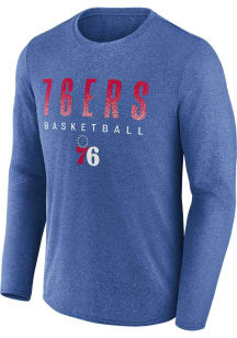 Philadelphia 76ers Blue Where Legends Play Long Sleeve T-Shirt