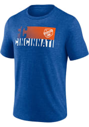 FC Cincinnati Blue GAMEDAY PLAY Short Sleeve Fashion T Shirt