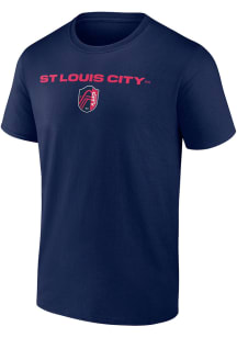 St Louis City SC Navy Blue ULTIMATE HIGHLIGHT Short Sleeve T Shirt