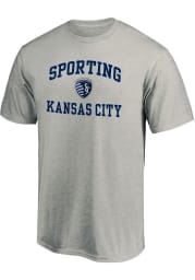Sporting Kansas City Grey HEART AND SOUL Short Sleeve T Shirt