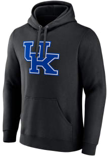 Kentucky Wildcats Mens Black Primary Logo Long Sleeve Hoodie