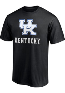 Kentucky Wildcats Black Team Lockup Short Sleeve T Shirt