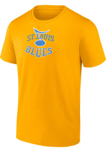 St Louis Blues Blue CONFIDENTIAL PRIME GRAPHIC Short Sleeve T Shirt