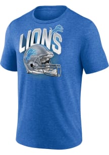 Detroit Lions Blue End Around Short Sleeve Fashion T Shirt