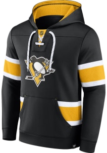 Pittsburgh Penguins Mens Black Iconic Exclusive POH Fashion Hood