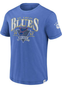 St Louis Blues Blue True Classics Short Sleeve T Shirt
