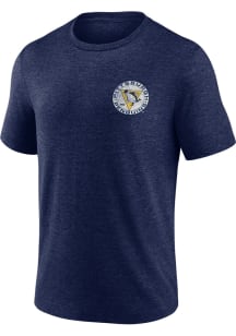 Pittsburgh Penguins Navy Blue True Classics Short Sleeve Fashion T Shirt