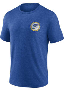 St Louis Blues Blue True Classics Short Sleeve Fashion T Shirt