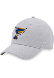 St Louis Blues Holiday Unstructured Adjustable Hat - Grey