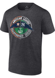 Houston Astros Grey 2022 LCS Match Up Short Sleeve T Shirt