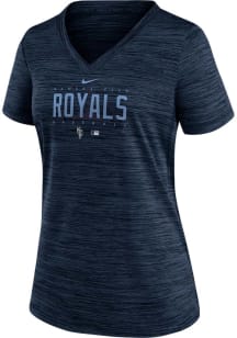 Nike Kansas City Royals Womens Blue City Connect T-Shirt