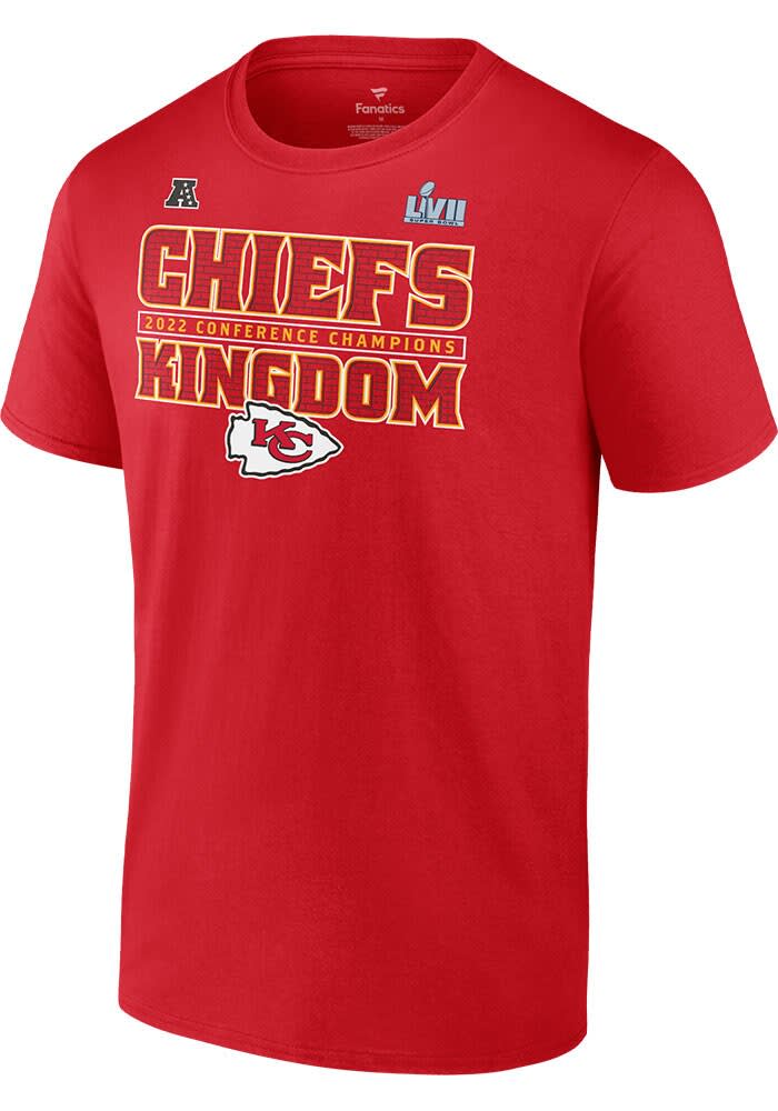 Kansas City Chiefs NFL Super Bowl LVII Champs Arch T-Shirt - Black