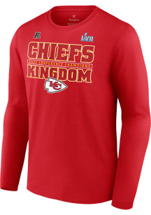 Kansas City Chiefs Red 2022 Conference Champions Long Sleeve T Shirt