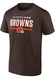 Cleveland Browns Brown SPEED AND AGILITY Short Sleeve T Shirt