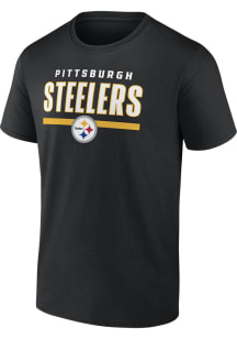 Pittsburgh Steelers Black SPEED AND AGILITY Short Sleeve T Shirt