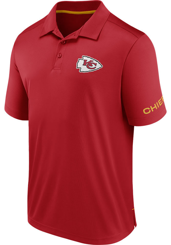 Kansas City Chiefs Mens MADE THE TEAM RED Short Sleeve Polo