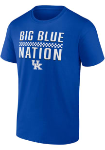 Kentucky Wildcats Blue Once and Always Short Sleeve T Shirt