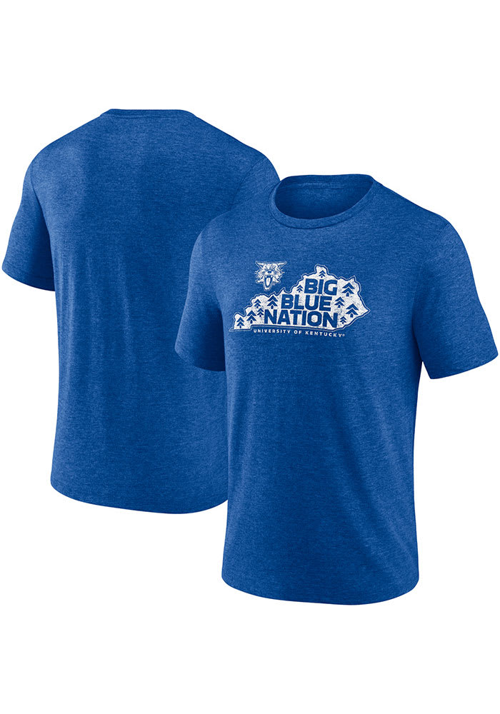 Kentucky Wildcats Blue Fearless Start Short Sleeve Fashion T Shirt