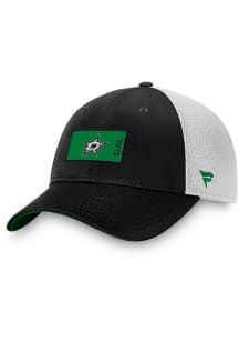 Dallas Stars 2022 Authentic Pro Primary Trucker Adjustable Hat - Black