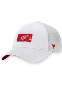 Detroit Red Wings 2022 Authentic Pro Secondary Trucker Adjustable Hat - White