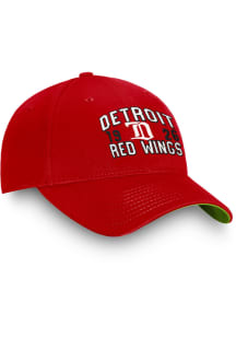Detroit Red Wings True Classic Retro Adjustable Hat - Red