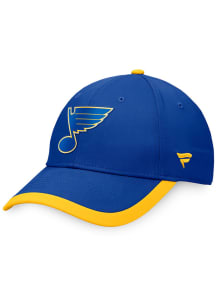 St Louis Blues Defender Structured Adjustable Hat - Blue