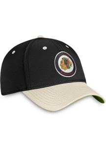 Chicago Blackhawks Mens Red True Classic Retro Flex Hat