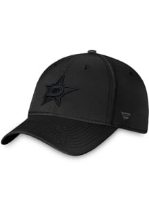 Dallas Stars Mens Black Team Haze Flex Hat