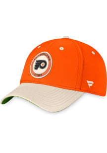 Philadelphia Flyers Mens Orange True Classic Retro Flex Hat
