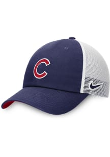 Nike Chicago Cubs H86 Trucker Adjustable Hat - Blue