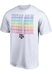 Texas A&amp;M Aggies White City Pride Short Sleeve Tee Short Sleeve T Shirt