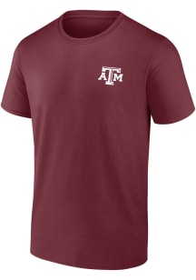 Texas A&amp;M Aggies Maroon Number One Dad Short Sleeve Tee Short Sleeve T Shirt