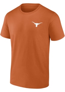 Texas Longhorns Burnt Orange Number One Dad Short Sleeve Tee Short Sleeve T Shirt