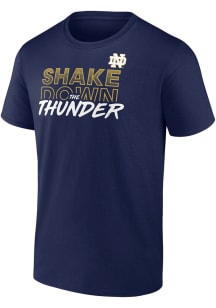 Notre Dame Fighting Irish Navy Blue Team Glory Short Sleeve T Shirt