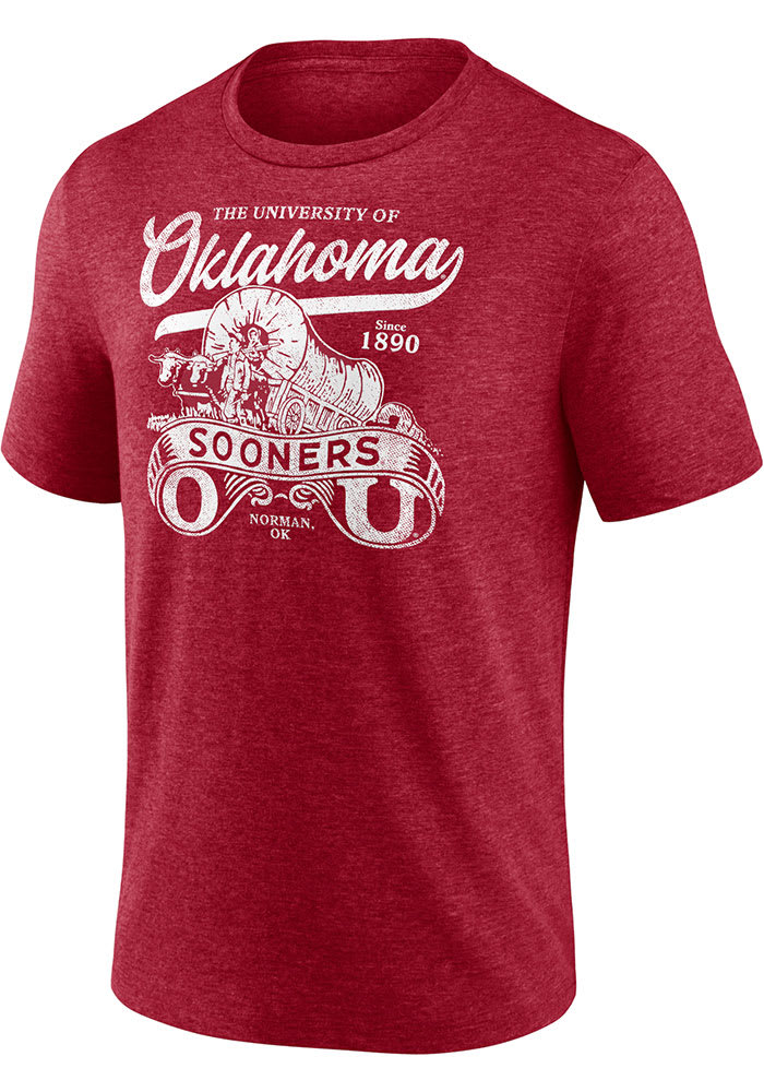Oklahoma Sooners Crimson Favorite Spot Short Sleeve Fashion T Shirt