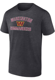 Washington Commanders Charcoal VICTORY ARCH Short Sleeve T Shirt