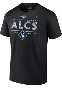 New York Yankees Black 2022 Divison Series Clinch Locker Room Short Sleeve T Shirt