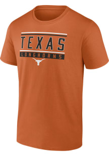 Texas Longhorns Burnt Orange Fundamental Short Sleeve T Shirt