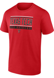 Texas Tech Red Raiders Red Fundamental Short Sleeve T Shirt
