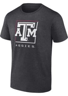 Texas A&amp;M Aggies Charcoal Fundamental Short Sleeve T Shirt