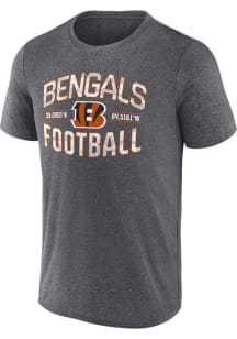 Cincinnati Bengals Charcoal WANT TO PLAY Short Sleeve T Shirt